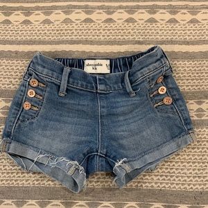 Abercrombie kids Jean shorts